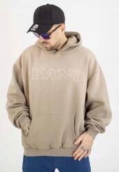 Karl Kani kapucnis pulóver, Retro Washed, bézs (4068534163789)