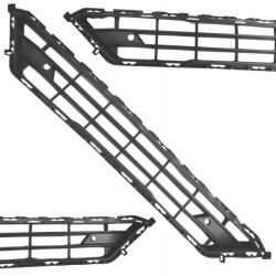 Mertt Volvo XC60 II 2022- Első Lökhárító Alsó Rács, fekete kockás