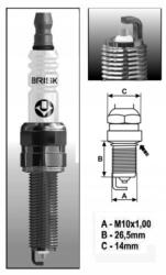Brisk CR10YS Gyújtógyertya BRISKSilver Racing