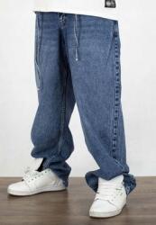  I8 Denim nadrág BAG72 Baggy blue, cipzáras, 4 zsebbel, 98% pamut (5907097658358)