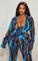 Prettylittlething Hosszú ujjú Ing, Size 48, többszínű, 100% poliészter