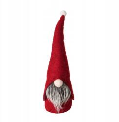 BOLTZE Poliészter Manó Figura Magasság 32 CM Átmérő 9 CM Piros Szín (2050143 -red)