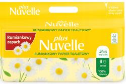 Nuvelle Wc-papír Nuvelle Plusz 3 Réteg 8 Tekercs Kamilla Illat