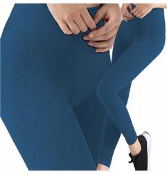 Siélei Modellező leggings, magas derekú, Size L, sötétkék