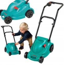 Klein Bosch Rotak fűnyíró, gyerek játék, Bosch, 3+, mozgatható kerekek