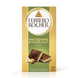  Шоколад млечен с макадамия Ferrero Rocher 90гр