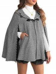 Shein L-es Kapucnis Kismama Poncsó