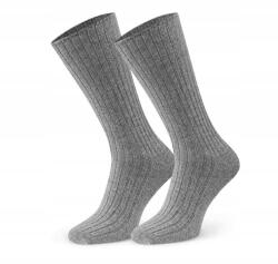 Steven Férfi báránygyapjú zokni, Size 41-43, szürke, 69% gyapjú
