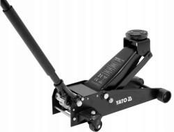 Yato 17214 Alacsony profilú hidraulikus emelő 3T kétdugattyús, 130-465 mm (YT-17214)