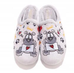 Sanital Flex Női kutyus papucs, Size 41, szürke (Z30406X)