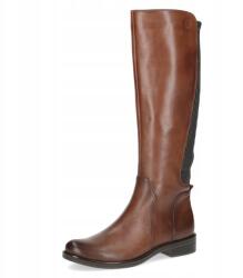 Caprice Barna bőr csizma, sztreccs, Size 39, Cognac színű (25513-41-313)
