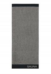 Cawö Strandtörölköző, 80×200cm, 100% pamut, fekete (2351710)