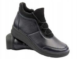 Helios Női Bakancs, sötétkék, bőr, Size 36-41 (564.41)