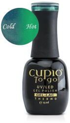 Cupio Oja semipermanenta termica To Go! Glitter Poison Green 15ml