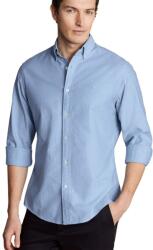Charles Tyrwhitt Button-Down Collar Stretch Oxford Shirt - Sky Blue - Slim fit | XL