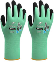  Manusi din nylon pentru gradina, marimea M, Verde