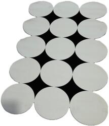  Covoras antiderapant pentru baie bucatarie, 60x90 cm, model Cerc Covor baie