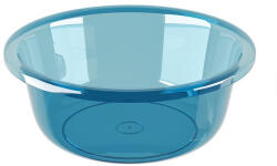  Lighean multifunctional, plastic, transparent, marimea L, 29 x 20 x 11 cm, Albastru