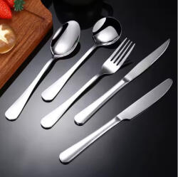  Set de tacamuri, 4 piese inox, Argintiu - bondstore - 22,00 RON Tacam