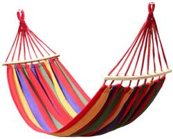  Hamac pentru camping si gradina, din bumbac