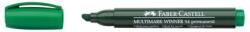 Faber-Castell Marker Permanent Verde Varf Tesit Multimark Winner 54 Faber-Castell (FC157963) - officeclass