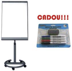 Viamond FLIPCHART MAGNETIC STANDARD MOBIL START 70x100 cm + CADOU! ! ! (SET 4 MARKER WHITEBOARD + BURETE) (6101044875/2)