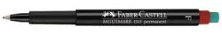 Faber-Castell Marker Permanent Rosu S Multimark Faber-Castell (FC152321) - officeclass