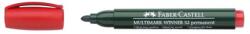 Faber-Castell Marker Permanent Rosu Varf Rotund Multimark Winner 52 Faber-Castell (FC157821) - officeclass