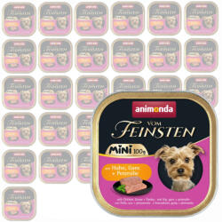  Animonda Vom Feinsten Adult Mini Huhn, Gans, Petersilie (csirke, liba, petrezselyem) alutálkás eledel felnőtt kistestű kutyának 32x100g (82359) - vetpluspatika