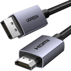 UGREEN Kábel DisplayPort do HDMI Ugreen DP123 4K 30Hz, 2m (35842) - scom