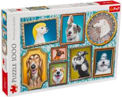 Trefl Galerie pentru câini 1000 piese 10686 Puzzle
