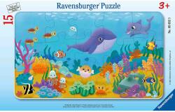 Ravensburger Animaluțe marine 15 piese RVSPC05632 Puzzle