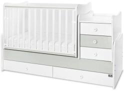Lorelli Pat Transformabil Lorelli Maxi Plus 70x160CM Trio White Milky Green (1015058 0040)