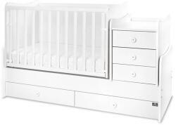 Lorelli Pat Transformabil Lorelli Maxi Plus 70x160CM Trio White (1015058 0024)