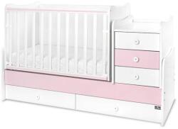 Lorelli Pat Transformabil Lorelli Maxi Plus 70x160CM Trio White Orchid Pink (1015058 0038)