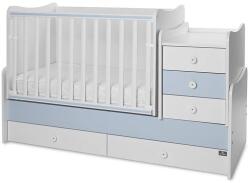 Lorelli Pat Transformabil Lorelli Maxi Plus 70x160CM White Baby Blue (1015058 0039)