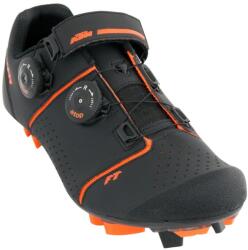 KTM Cipő Factory Team Carbon 3D MTB SPD, blk/orange 44