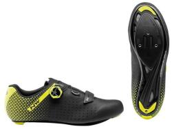 Northwave Core Plus 2 Országúti Cipő fekete-fluo sárga 42