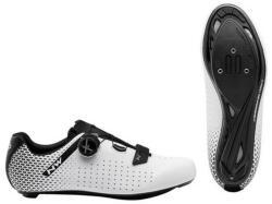 Northwave Core Plus 2 Országúti Cipő fehér-fekete 43, 5