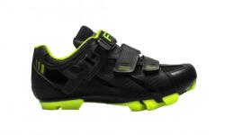 FLR F-65 III MTB cipő fekete-neon sárga 40
