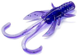 FishUp Baffi Fly 3.8cm #060 Dark Violet Peacock & Silver (4820194854885)