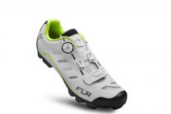 FLR F-75 II MTB cipő fehér-neon sárga 44