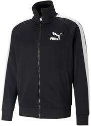 PUMA Puma, Iconic T7 PT cipzáros sportdzseki raglánujjakkal, Fekete, L (530094-01-L)