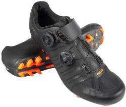KTM Cipő Factory Team Carbon 3D MTB SPD black/orange 43