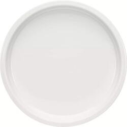 BAUSCHER Félmély kerek tányér System, sík alj, fehér, űrtartalom: 1, 00 liter