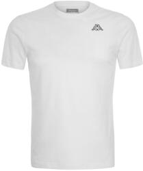 Kappa Klasszikus pamut férfi póló, Kappa, LOGO CAFERS SLIM, fehér, L (304J150001L)