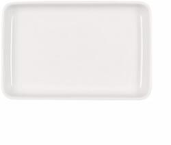 BAUSCHER System Téglalap alakú tál, egymásra rakható, fehér, űrtartalom: 0, 50 liter, magasság: 37 mm (221181404)