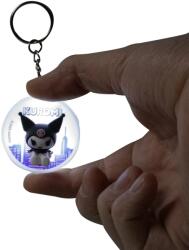  Sanrio Világítós Kulcstartó - Kuromi