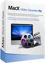 Digiarty Software MacX Video Converter Pro (1 eszköz / Lifetime) (Mac) (Elektronikus licenc) (MXVCP-1DLT)