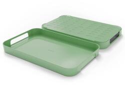 Trebonn Tálalótálca Trebonn Pile XL 1723113, 51x32, 5 cm, Melamin, Mosogatógépben mosható, Zöld (PileXL1723113)